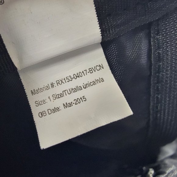 Roxy She Said Canvas Black Backpack Casual Outdoors School Going Out Travel - Picture 7 of 9